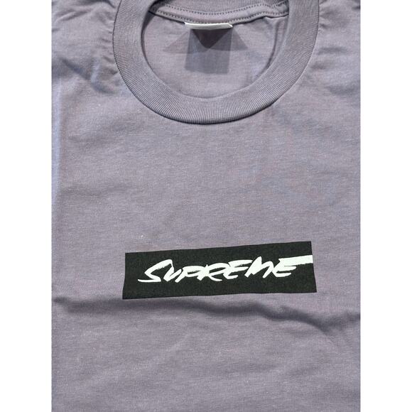 Supreme Futura Box Logo Purple T-Shirt*NEW in BAG*Size M - Picture 5 of 6